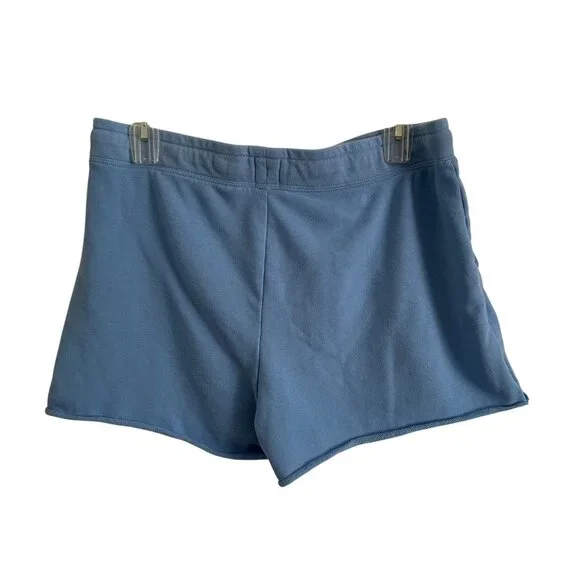 Gap Womens Blue Drawstring Lounge Shorts XL Coastal Beach Athletic - Picture 2 of 7